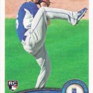 Tim Collins 2011 Topps Rookie #471 Kansas City Royals Baseball Card