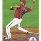 Josh Collmenter 2011 Topps Update Rookie #US103 Arizona Diamondbacks Baseball Card