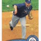 Wade Davis 2011 Topps #467 Tampa Bay Rays Baseball Card