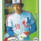 Andre Dawson 2011 Topps '60 Years of Collecting' #31 Montreal Expos Baseball Card
