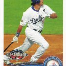 Andre Ethier 2011 Topps Update #US258 Los Angeles Dodgers Baseball Card