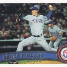Derek Holland 2011 Topps #413 Texas Rangers Baseball Card