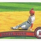 Maicer Izturis 2011 Topps #529 Los Angeles Angels Baseball Card