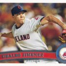 Ubaldo Jimenez 2011 Topps Update #US108 Cleveland Indians Baseball Card