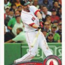 Mike Lowell 2011 Topps #123 Boston Red Sox Baseball Card