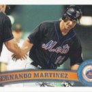 Fernando Martinez 2011 Topps Update #US322 New York Mets Baseball Card