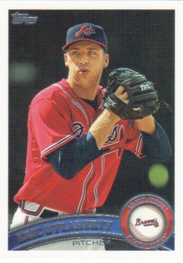 Eric O'Flaherty 2011 Topps Update #US271 Atlanta Braves Baseball Card