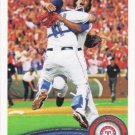 Texas Rangers 2011 Topps #543 Baseball Team Card