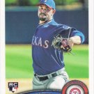 Mason Tobin 2011 Topps Rookie #343 Texas Rangers Baseball Card