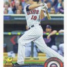 Danny Valencia 2011 Topps #387 Minnesota Twins Baseball Card