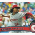 Edinson Volquez 2011 Topps #63 Cincinnati Reds Baseball Card