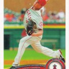 Jered Weaver 2011 Topps #75 Los Angeles Angels Baseball Card
