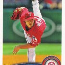 C.J. Wilson 2011 Topps #323 Texas Rangers Baseball Card