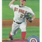 Jordan Zimmermann 2011 Topps #566 Washington Nationals Baseball Card Jordan Zimmermann 2011 Topps #566 Washington Nationals Baseball Card