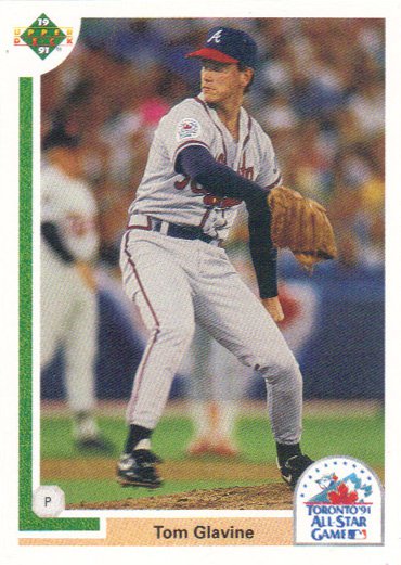 Tom Glavine 1991 Upper Deck Final Edition #90F Atlanta Braves Baseball Card
