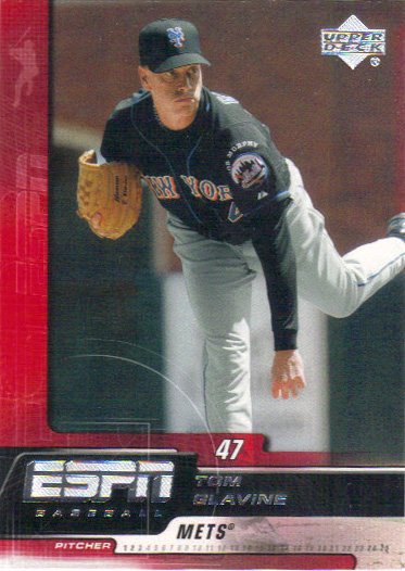 Tom Glavine 2005 Upper Deck ESPN #57 New York Mets Baseball Card