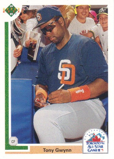 Tony Gwynn 1991 Upper Deck Final Edition #97F San Diego Padres Baseball Card