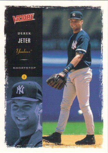 Derek Jeter 2000 Upper Deck Victory #319 New York Yankees Baseball Card