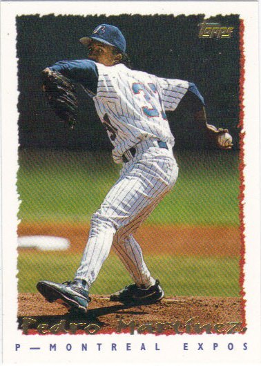 Pedro Martinez 1997 Upper Deck Collector's Choice #162 Montreal Expos  Baseball Card