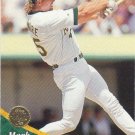 Mark McGwire 1994 Leaf #391 Oakland Athletics Baseball Card Mark McGwire 1994 Leaf #391 Oakland Athletics Baseball Card