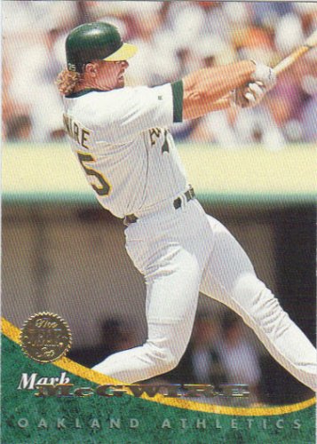 Mark Mcgwire Oakland Athletics 1996 Alternate Baseball 