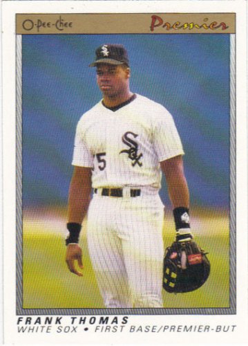 Frank Thomas 1991 O-Pee-Chee Premiere #121 Chicago White Sox Baseball Card