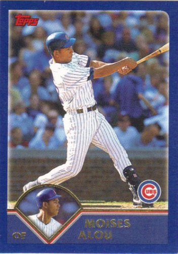 Moises Alou 2003 Topps #559 Chicago Cubs Baseball Card