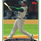 Carl Crawford 2006 Topps #5 Tampa Bay Devil Rays Baseball Card Carl Crawford 2006 Topps #5 Tampa Bay Devil Rays Baseball Card
