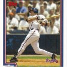 Mark DeRosa 2004 Topps #503 Atlanta Braves Baseball Card