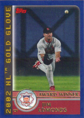 Jim Edmonds 2003 Topps #702 St. Louis Cardinals Baseball Card