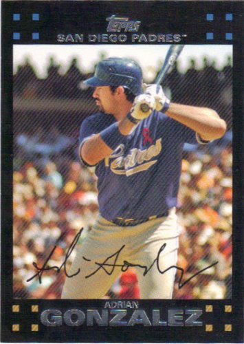 Adrian Gonzalez 2007 Topps #138 San Diego Padres Baseball Card