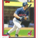 Travis Hafner 2004 Topps #545 Cleveland Indians Baseball Card