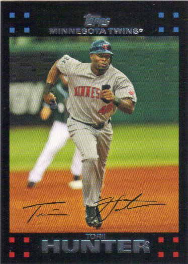Torii Hunter 2007 Topps #388 Minnesota Twins Baseball Card