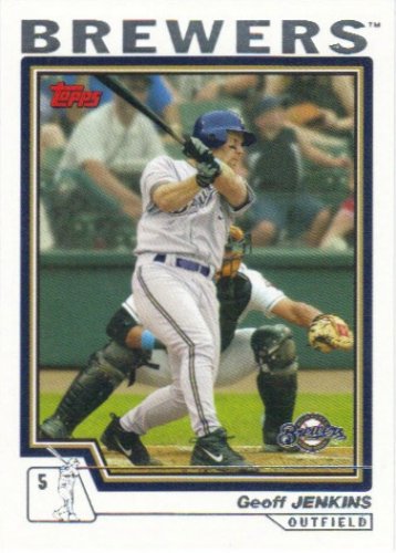 Geoff Jenkins 2004 Topps #441 Milwaukee Brewers Baseball Card