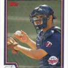 Joe Mauer 2004 Topps #559 Minnesota Twins Baseball Card