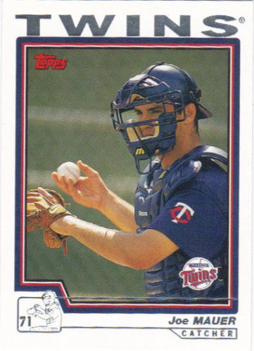 Joe Mauer 2004 Topps #559 Minnesota Twins Baseball Card