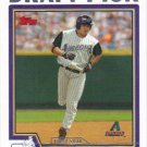 Carlos Quentin 2004 Topps Rookie #670 Arizona Diamondbacks Baseball Card