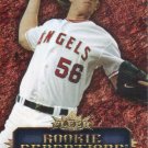 Jered Weaver 2007 Fleer 'Rookie Sensations' #JW Los Angeles Angels Baseball Card