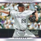 Aaron Cook 2007 Upper Deck #314 Colorado Rockies Baseball Card