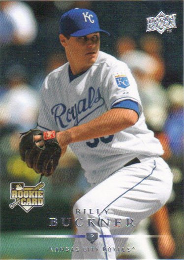 Billy Buckner 2008 Upper Deck Rookie #310 Kansas City Royals Baseball Card