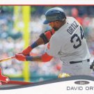 David Ortiz 2014 Topps #475 Boston Red Sox Baseball Card David Ortiz 2014 Topps #475 Boston Red Sox Baseball Card