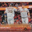 Brandon Belt 2015 Topps #29 San Francisco Giants Baseball Card Brandon Belt 2015 Topps #29 San Francisco Giants Baseball Card