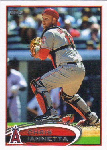 Chris Iannetta 2012 Topps Update #US93 Los Angeles Angels Baseball Card