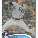 Matt Moore 2012 Topps Update Rookie #US64 Tampa Bay Rays Baseball Card