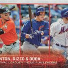 Giancarlo Stanton-Anthony Rizzo-Lucas Duda 2015 Topps #313 Baseball Card Giancarlo Stanton-Anthony Rizzo-Lucas Duda 2015 Topps #313 Baseball Card