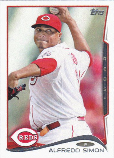 Alfredo Simon 2014 Topps Update #US-112 Cincinnati Reds Baseball Card