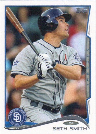 Seth Smith 2014 Topps Update #US-81 San Diego Padres Baseball Card