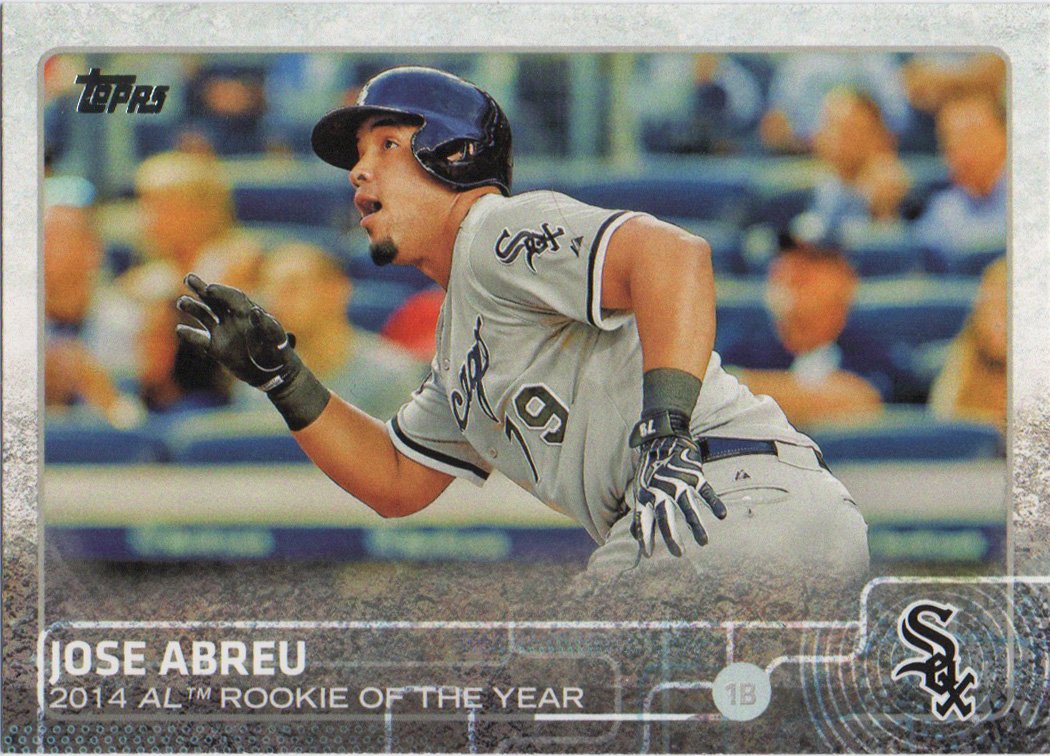 Jose Abreu 2015 Topps #583 Chicago White Sox Baseball Card