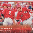 Cincinnati Reds 2015 Topps #277 Baseball Team Card Cincinnati Reds 2015 Topps #277 Baseball Team Card