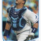 Jose Molina 2013 Topps #492 Tampa Bay Rays Baseball Card